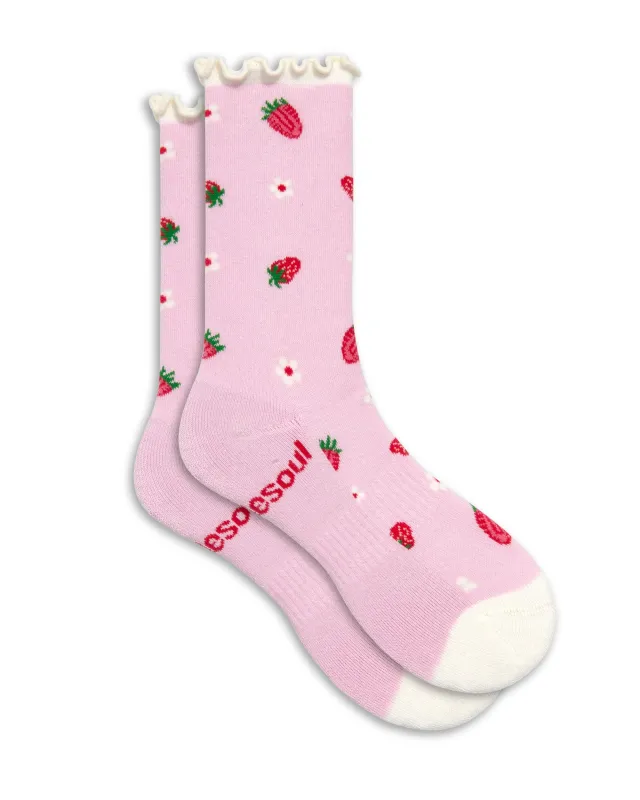 Valentina Ruffle High Sock made by doublesoul