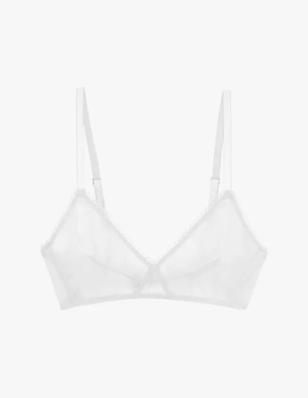 Antonia Bralette White sold by ARAKS