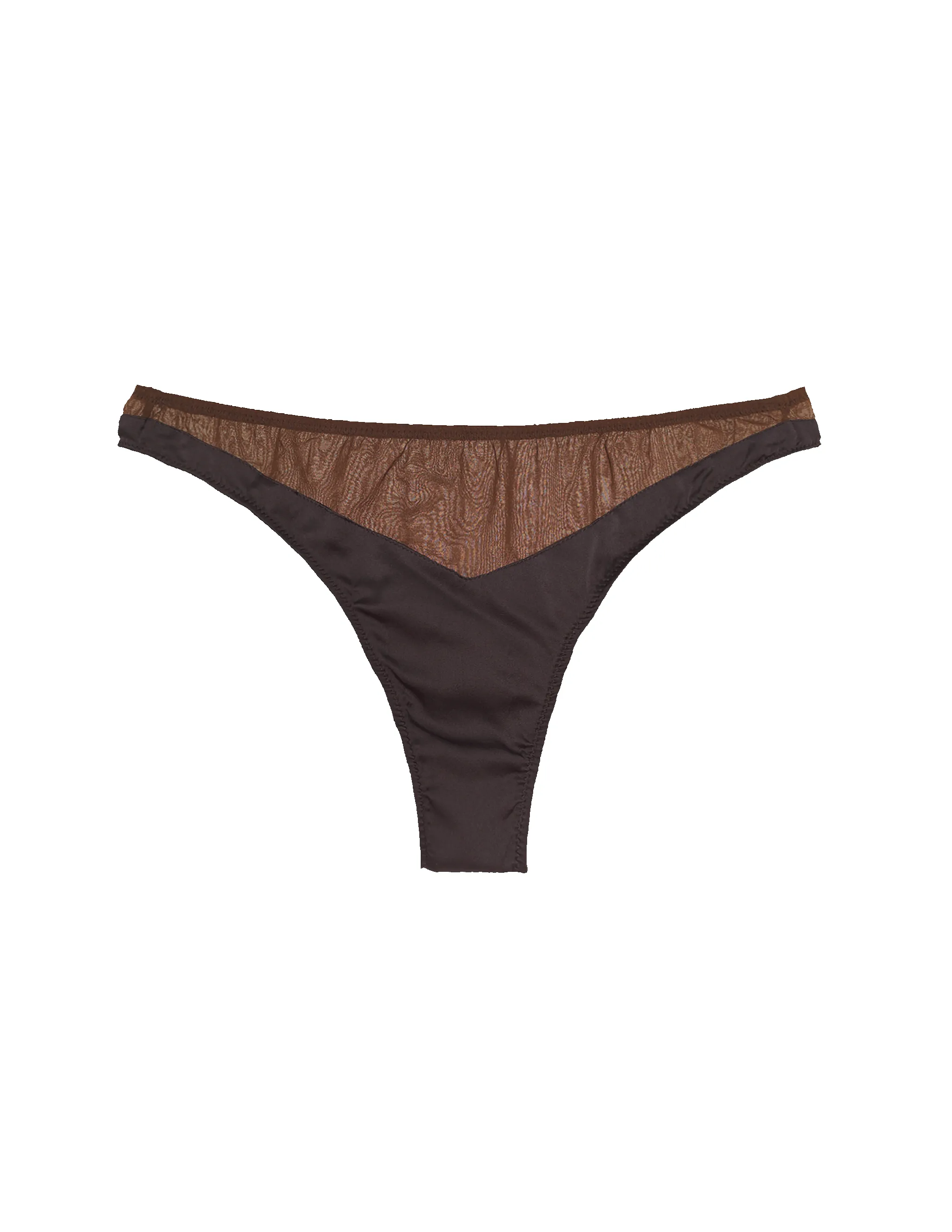 Maya Thong Walnut sold by ARAKS
