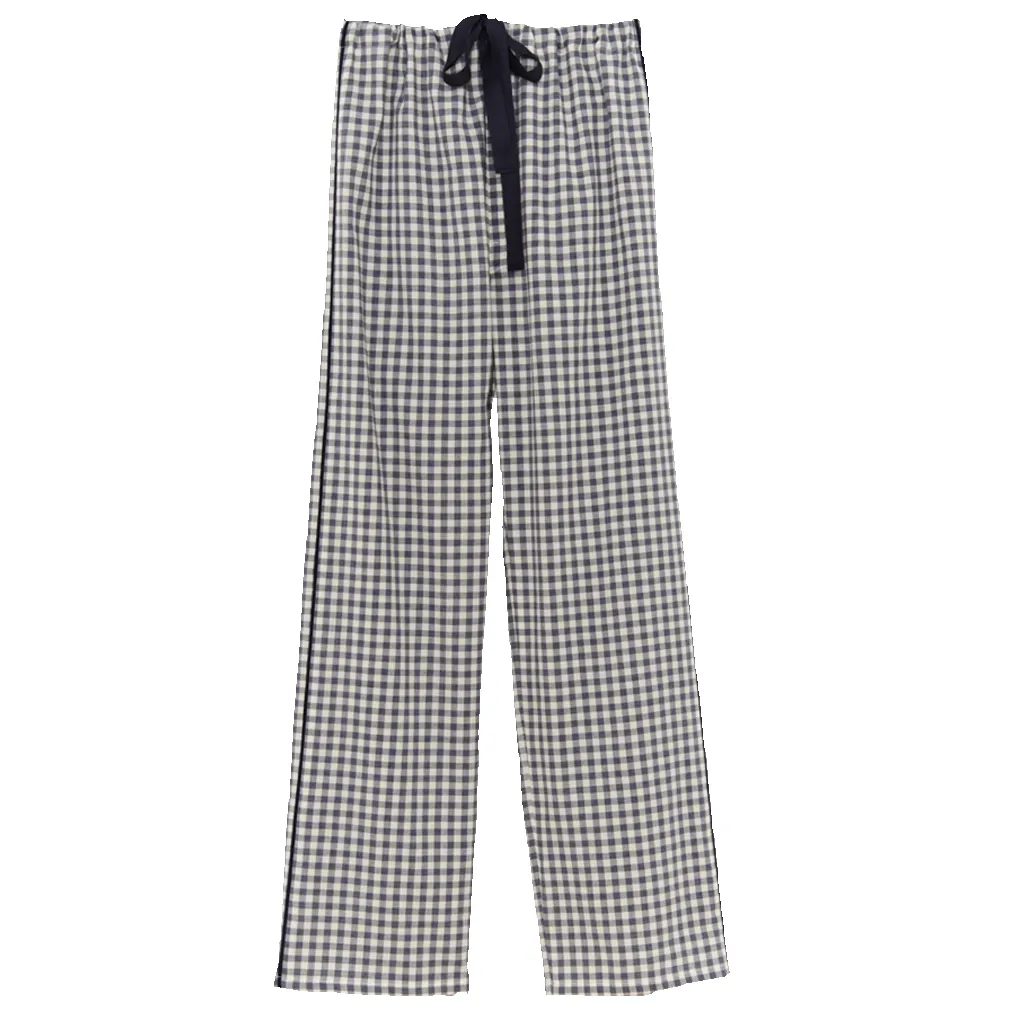 Ally Pajama Pant Sea Gingham sold by ARAKS
