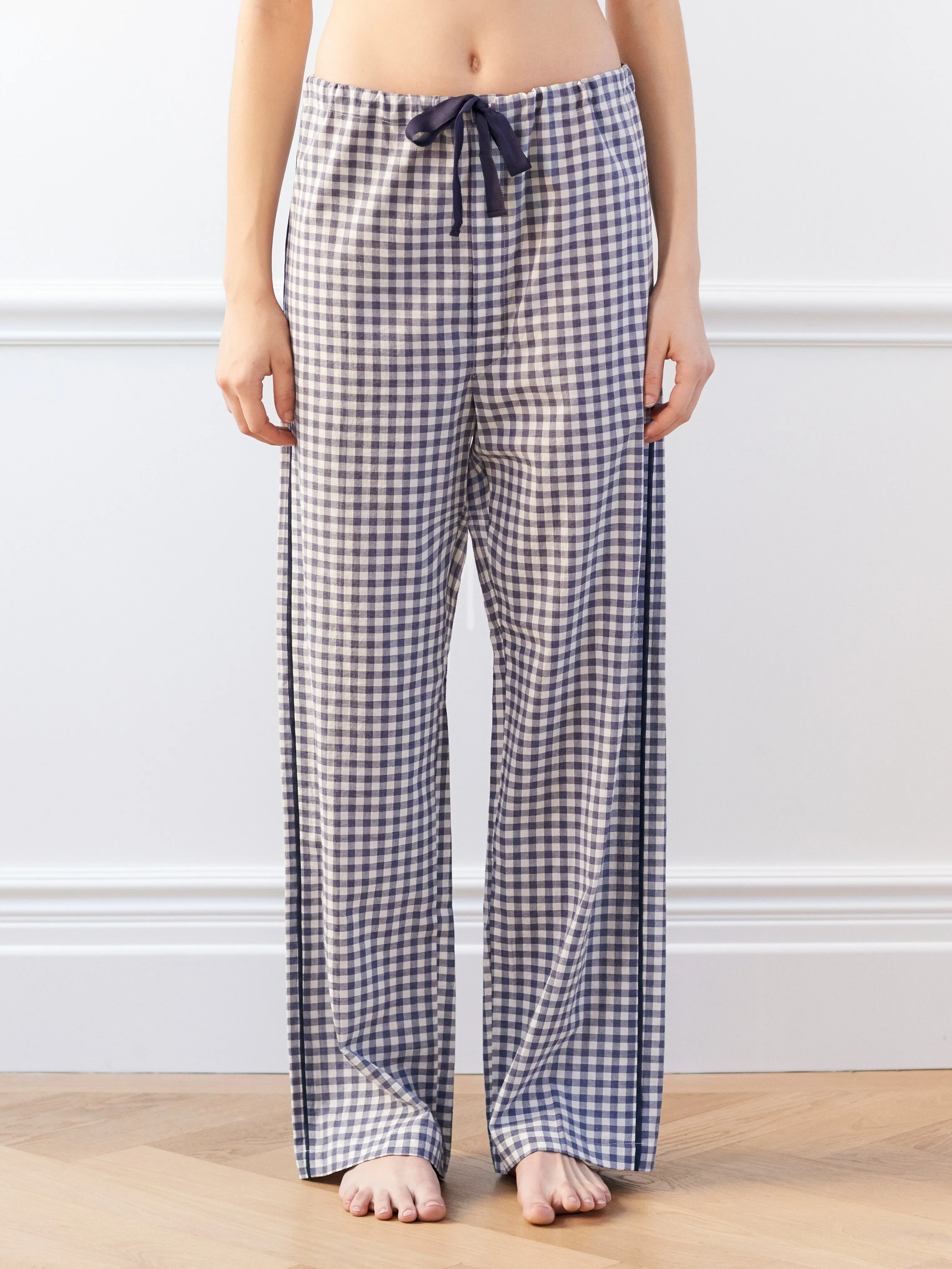 Ally Pajama Pant Sea Gingham sold by ARAKS product image thumbnail 2