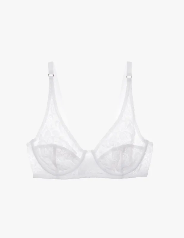 Waverly Underwire Bra White sold by ARAKS