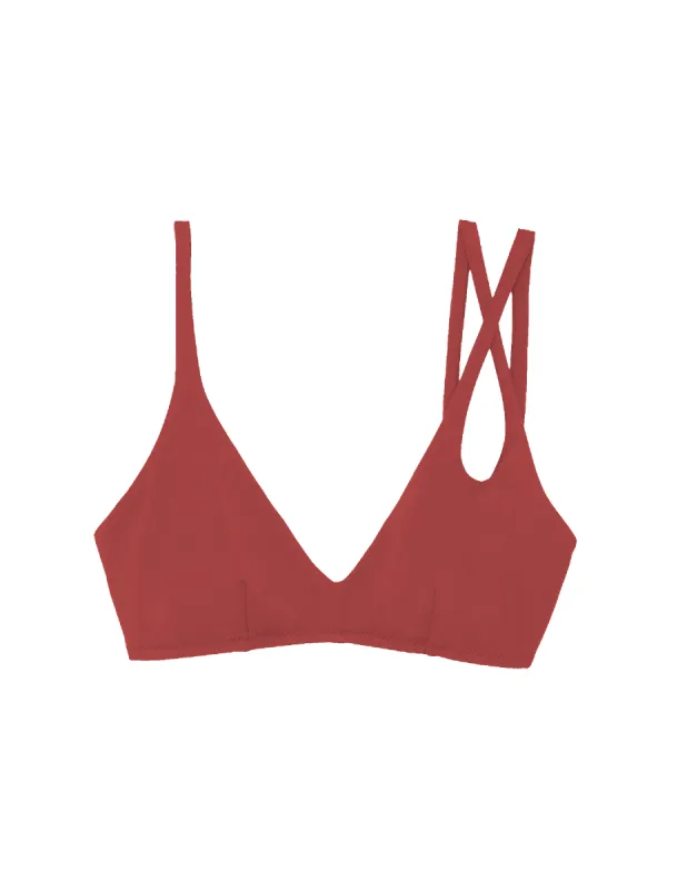 Elias Bikini Top Amber sold by ARAKS