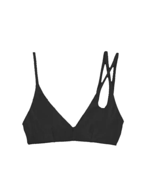 Elias Bikini Top Black sold by ARAKS