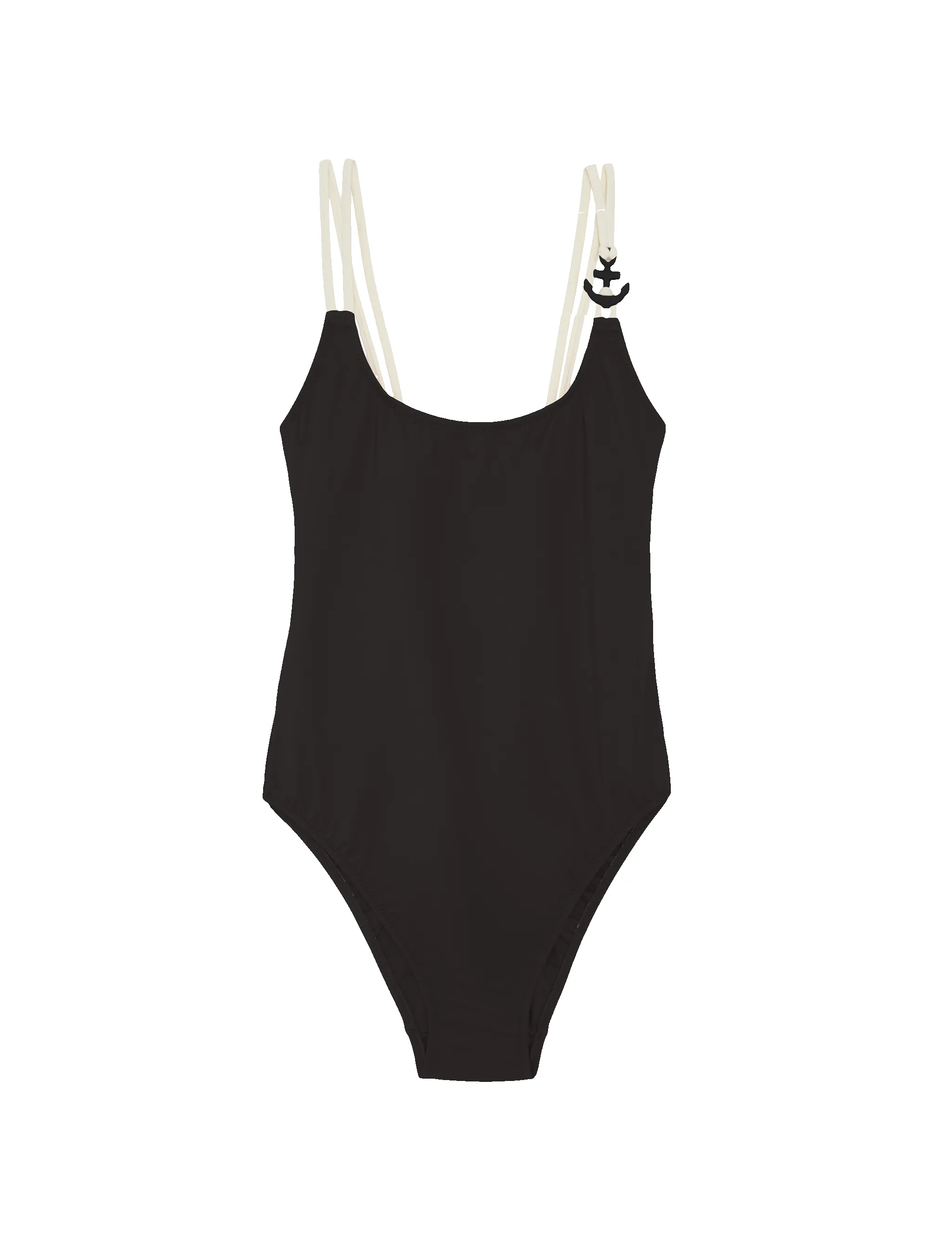 Devon One Piece Black sold by ARAKS