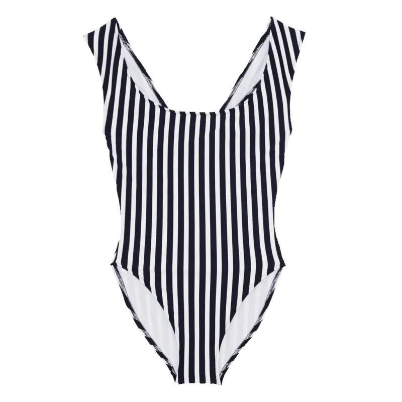 Jireh One Piece Midnight Stripe sold by ARAKS