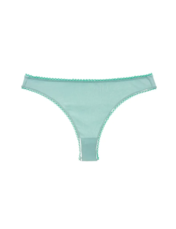 Stella Thong Sage sold by ARAKS