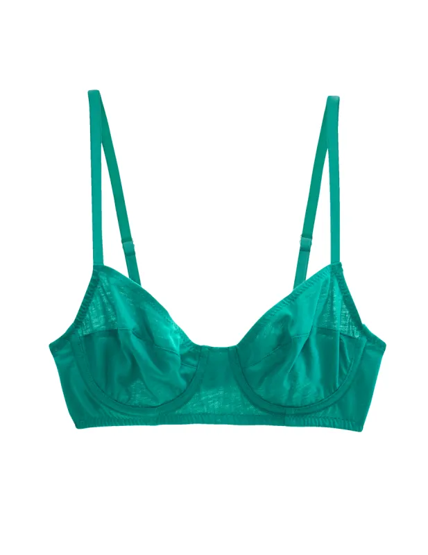 Beau Underwire Bra Emerald sold by ARAKS