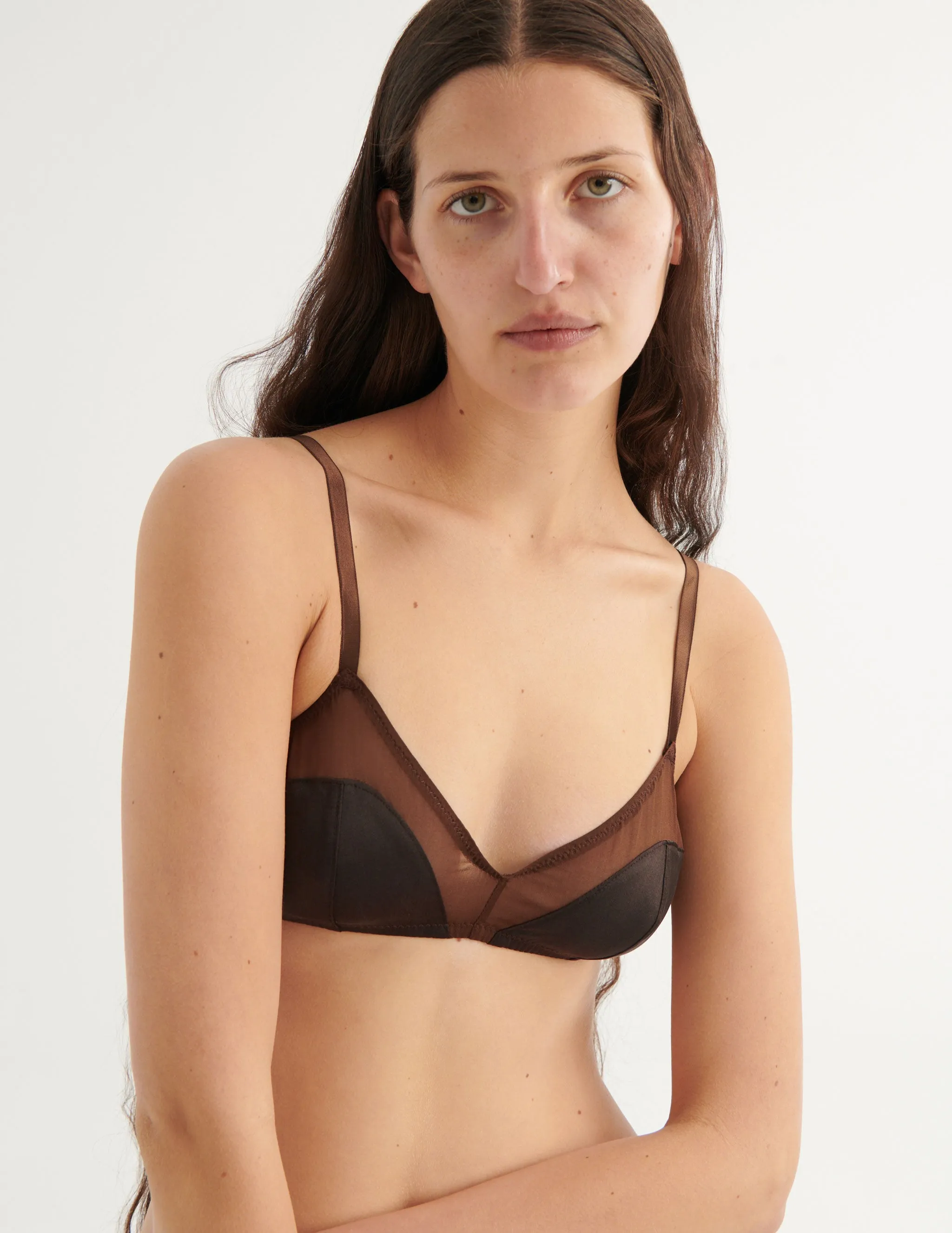 Beatrice Bralette Walnut sold by ARAKS product image thumbnail 2