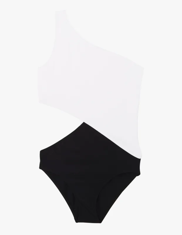 Elmar One Piece Black & White made by ARAKS