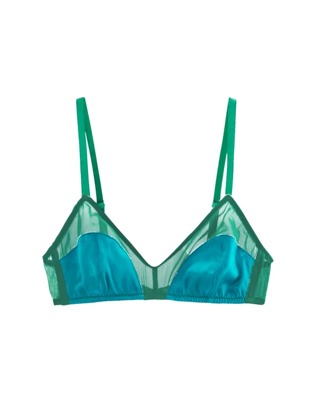 Beatrice Bralette Peacock sold by ARAKS