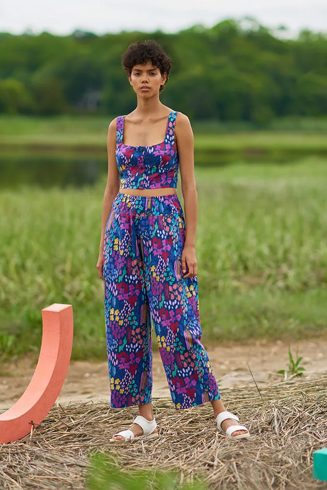 ~ TIlly Top Midnight Floral ~ Yuki Pant Midnight Floral sold by ARAKS