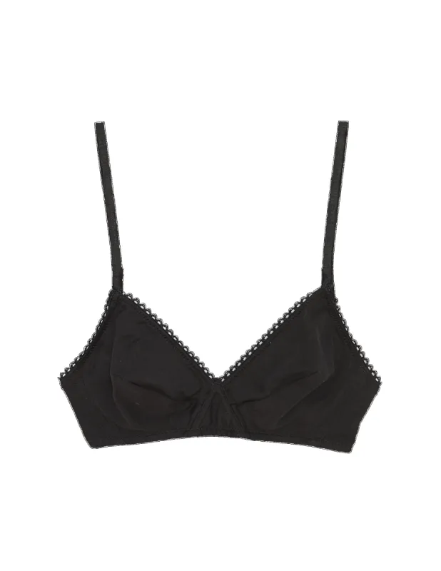 Antonia Bralette Black sold by ARAKS