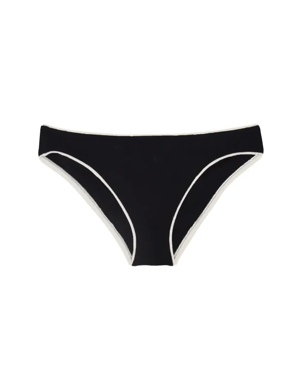 Leonora Bikini Bottom Black sold by ARAKS