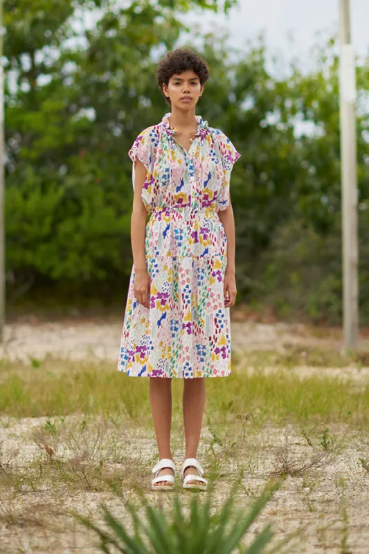 ~ Tirill Top White Floral ~ Ulu Skirt White Floral sold by ARAKS