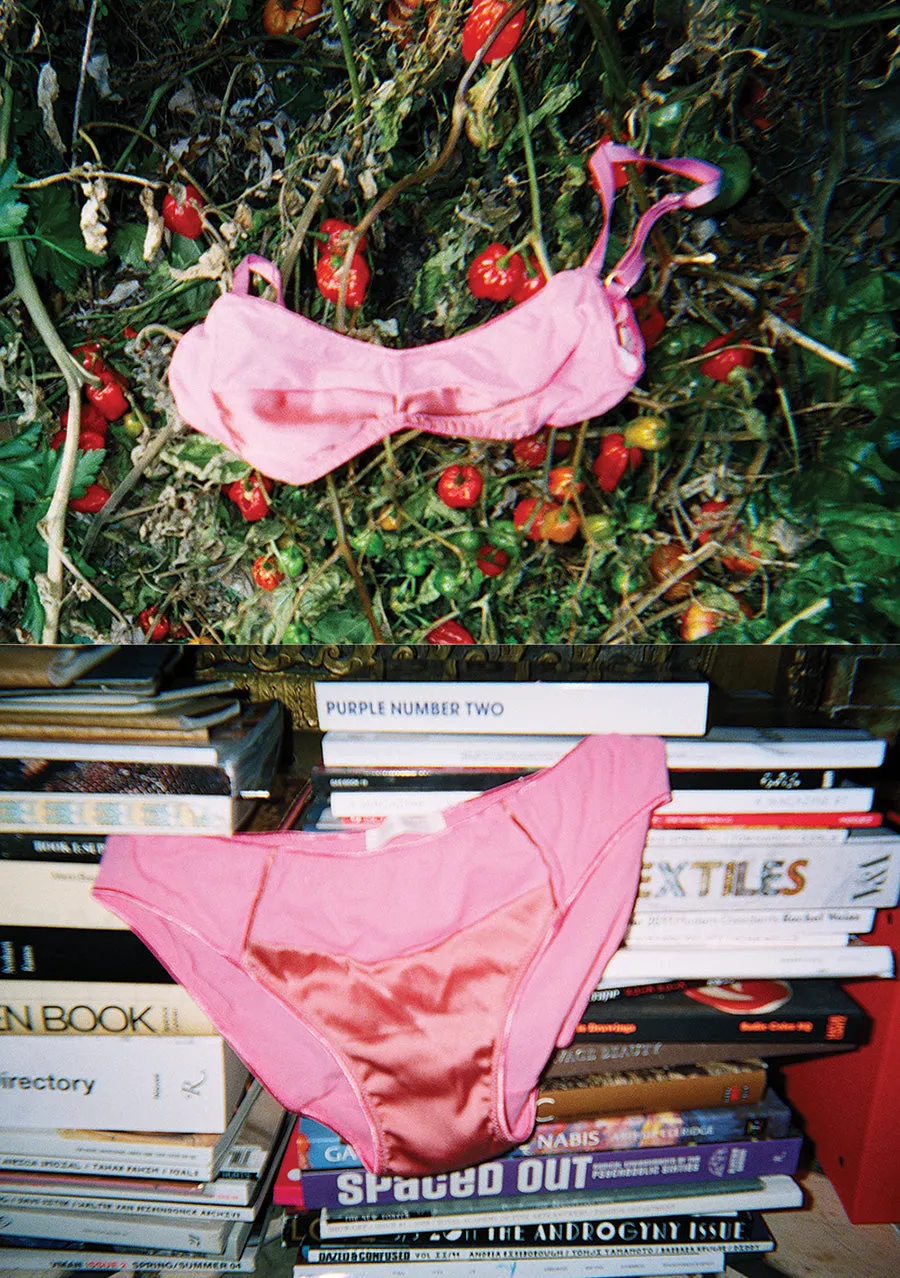 Photo by Shane Gabier & Chris Peters ~ Yanelis Bralett & Liselott Panty sold by ARAKS