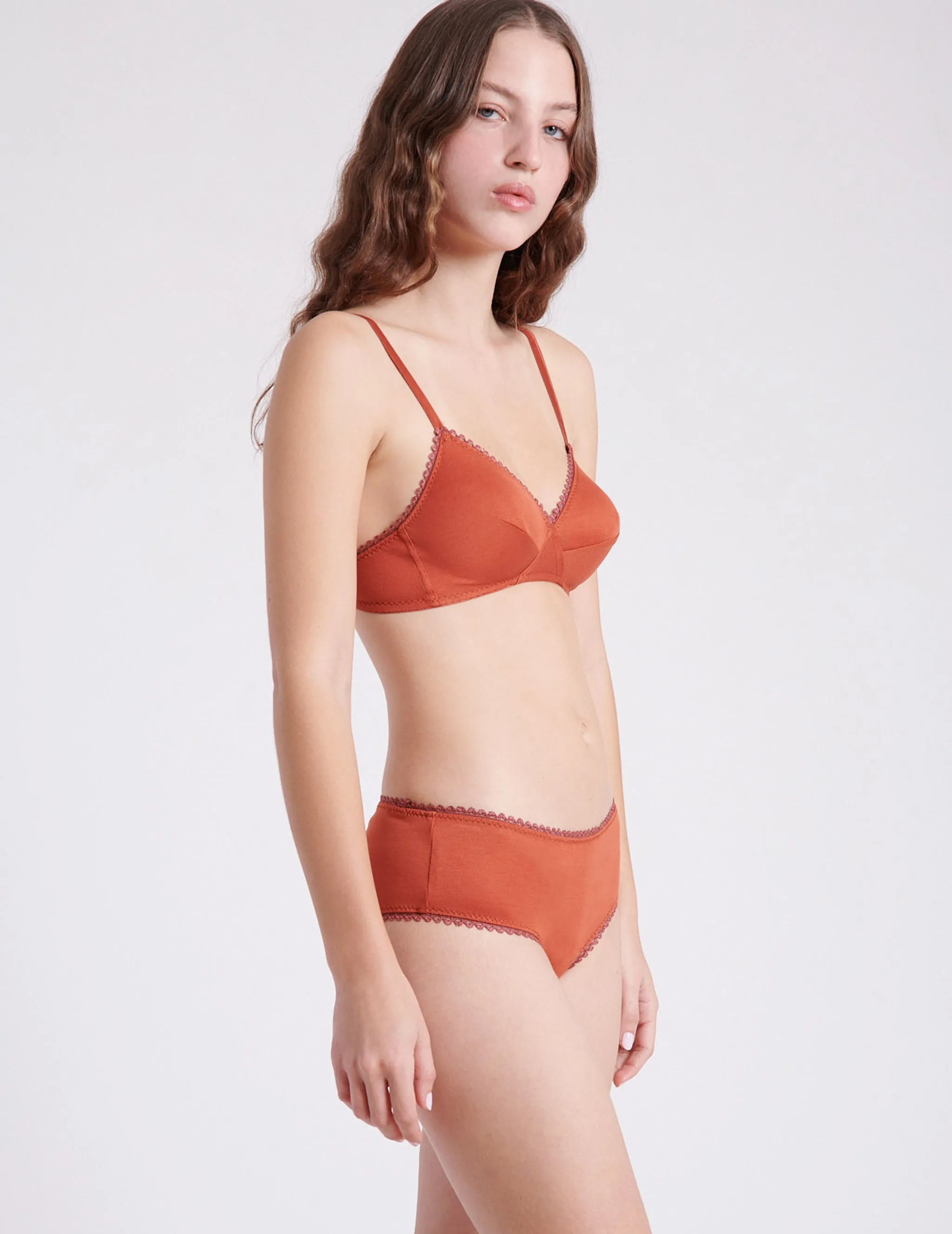 Antonia Bralette Clay sold by ARAKS product image thumbnail 3