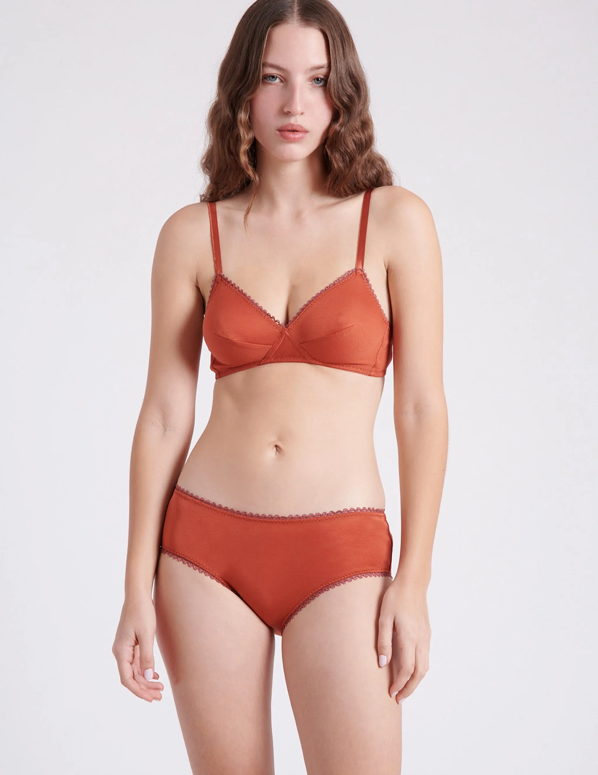 Antonia Bralette Clay sold by ARAKS product image thumbnail 2