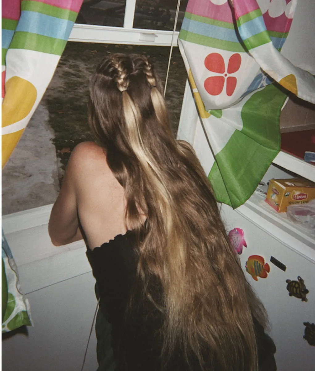 Photo by Laura Bailey ~ Kinee Tank sold by ARAKS