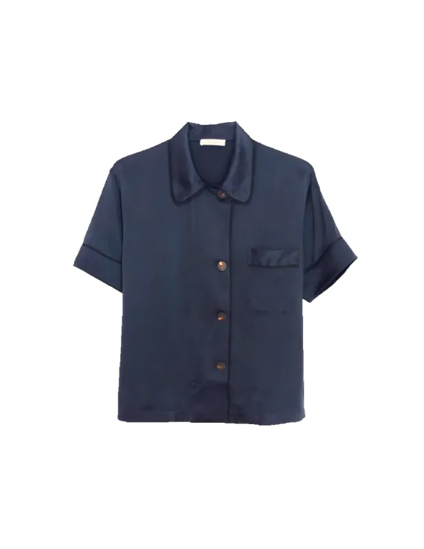 Shelby Pajama Top Sea sold by ARAKS