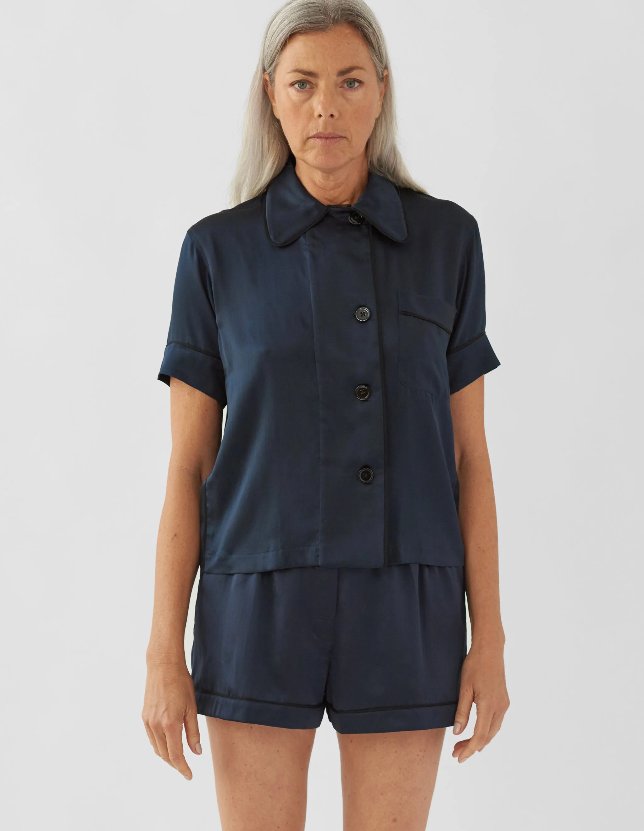 Shelby Pajama Top Sea sold by ARAKS product image thumbnail 2