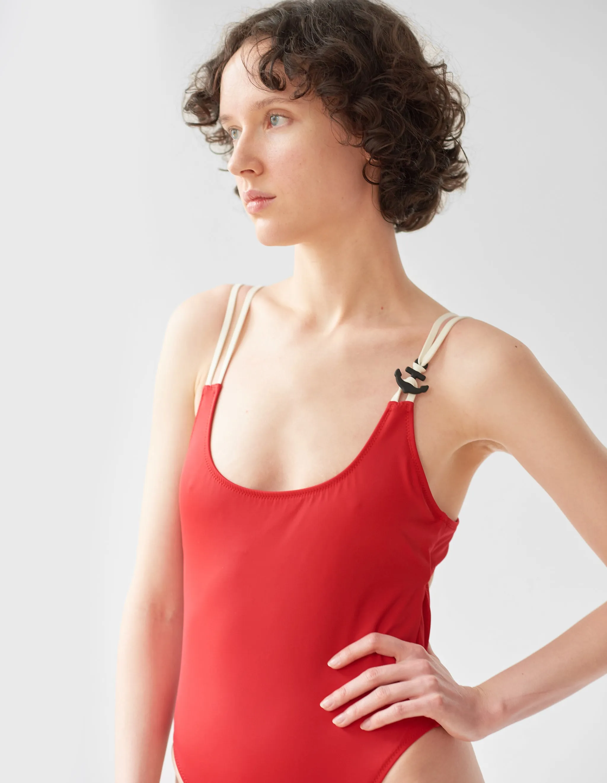 Devon One Piece Carmine sold by ARAKS product image thumbnail 3