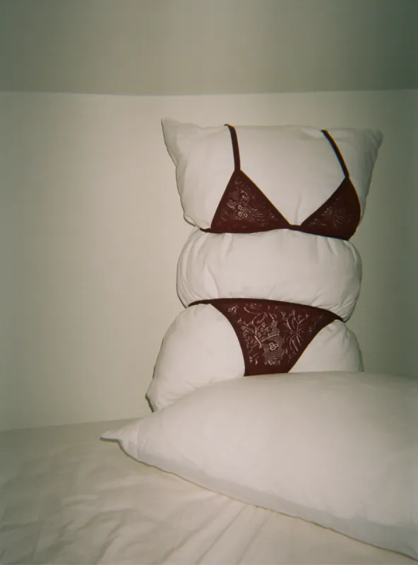 Photo by Nana Yaa ~ Bryce Bralette & Basja Panty sold by ARAKS