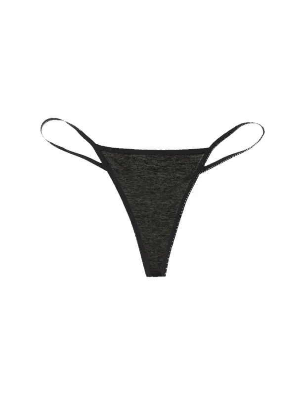 Estel Y Thong Black made by ARAKS