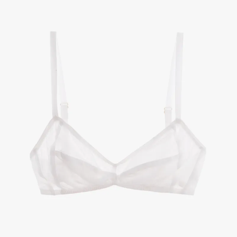 Yanelis Bralette White sold by ARAKS