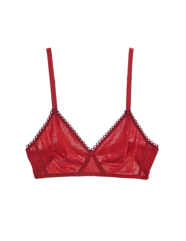 Antonia Bralette Ruby sold by ARAKS