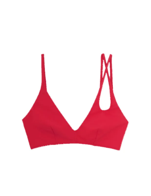 Elias Bikini Top Poppy sold by ARAKS