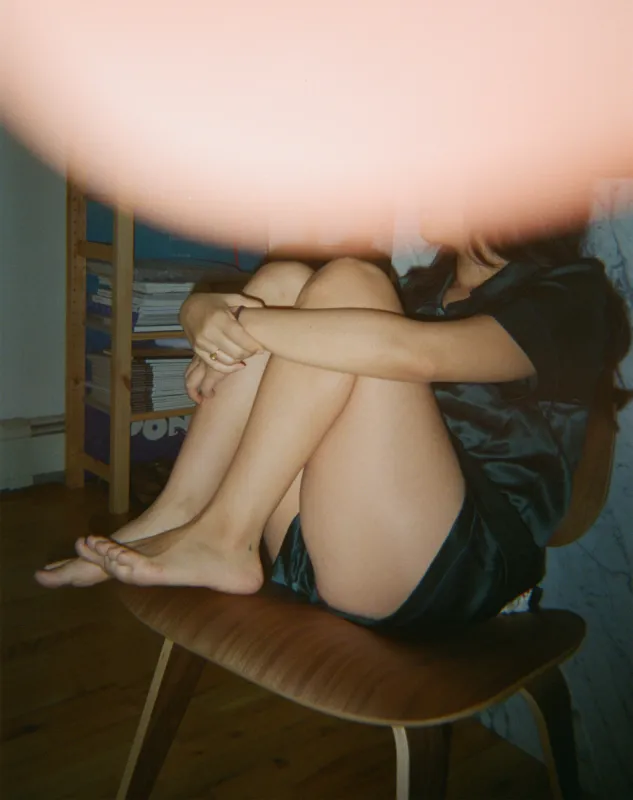 Photo by Sandy Liang ~ Shelby Pajama Top & Tia Boxer sold by ARAKS