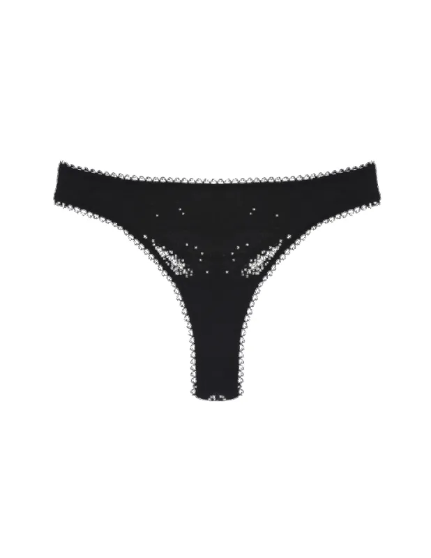 Stella Thong Black made by ARAKS