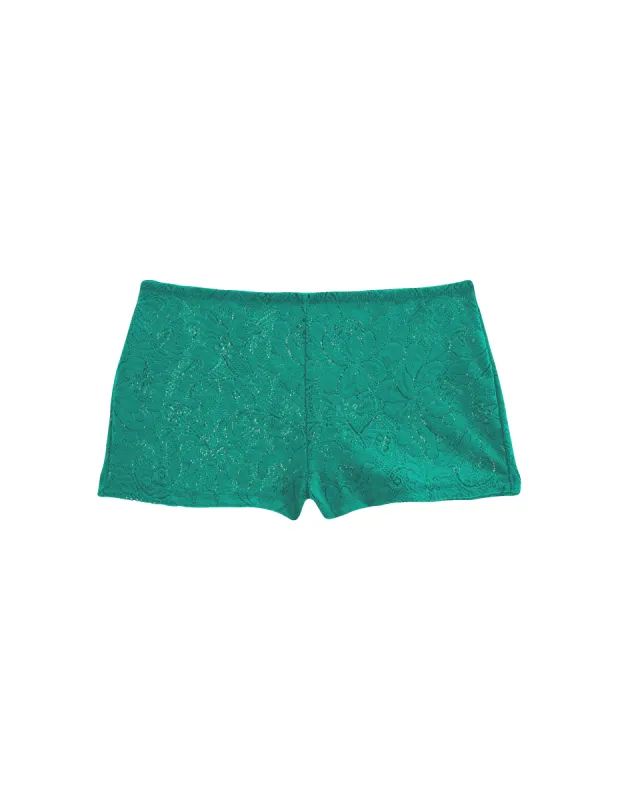 Guinevere Shorts Emerald sold by ARAKS