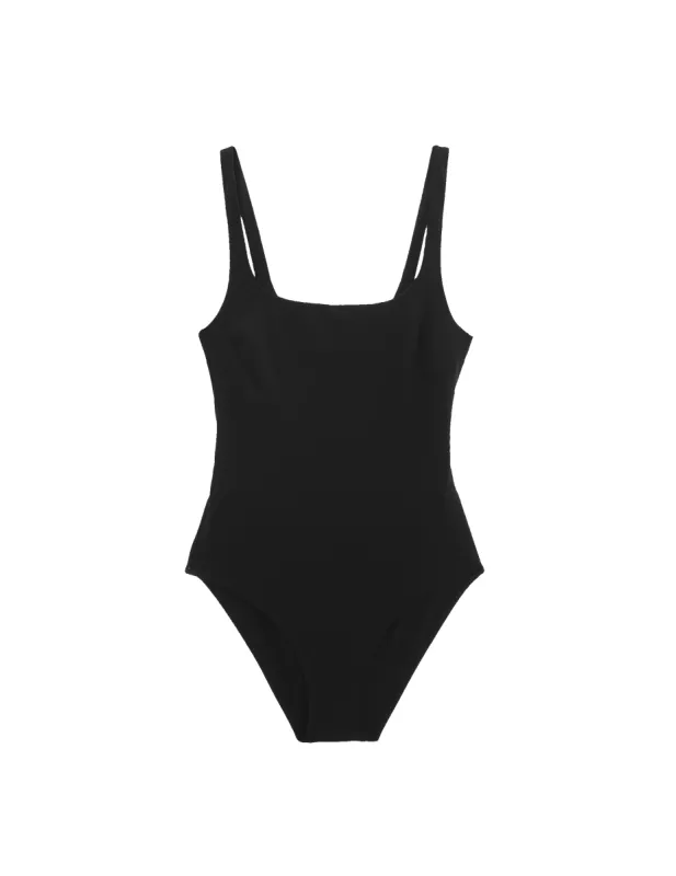 Natalie One Piece Black sold by ARAKS