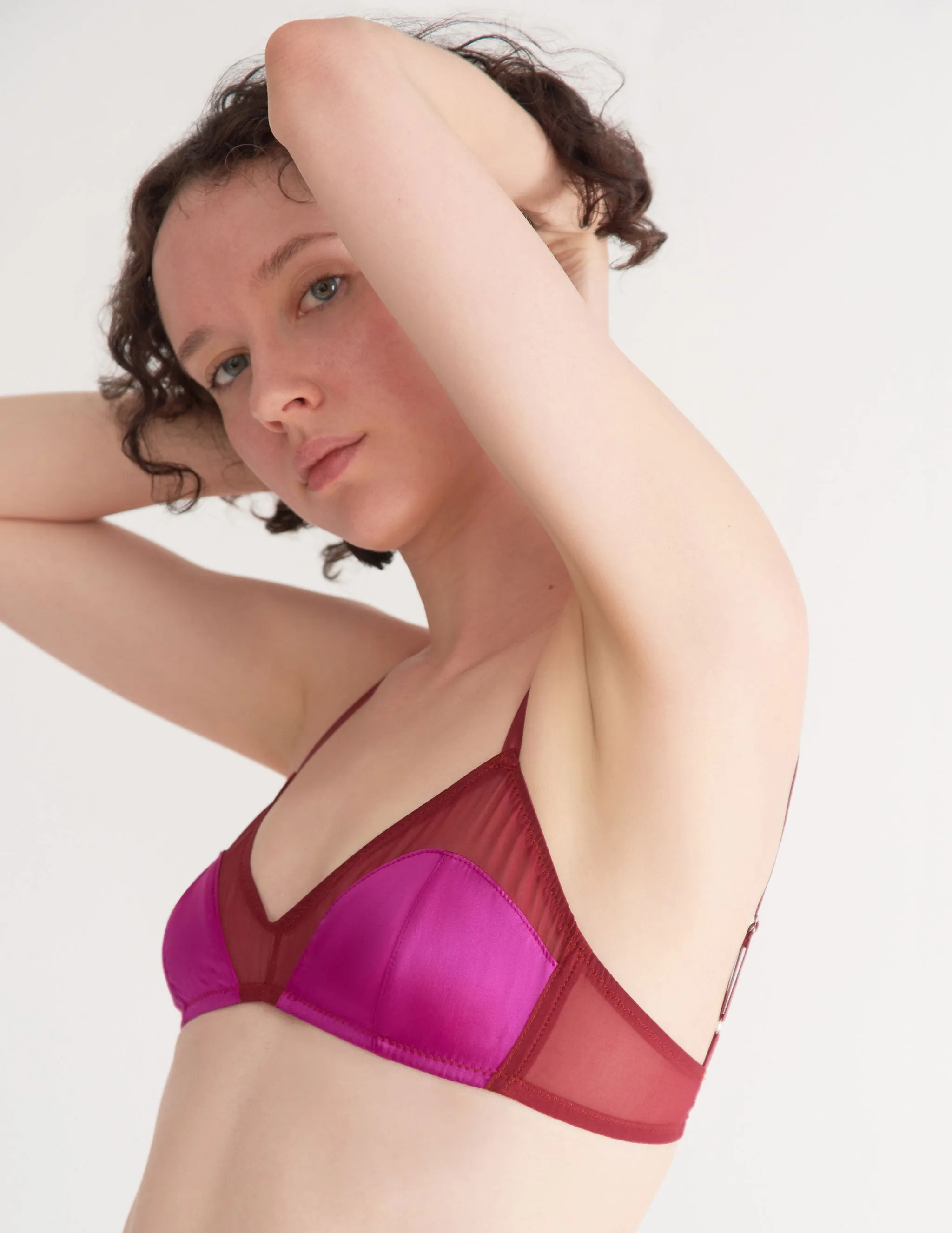 Beatrice Bralette Amaranth sold by ARAKS product image thumbnail 2