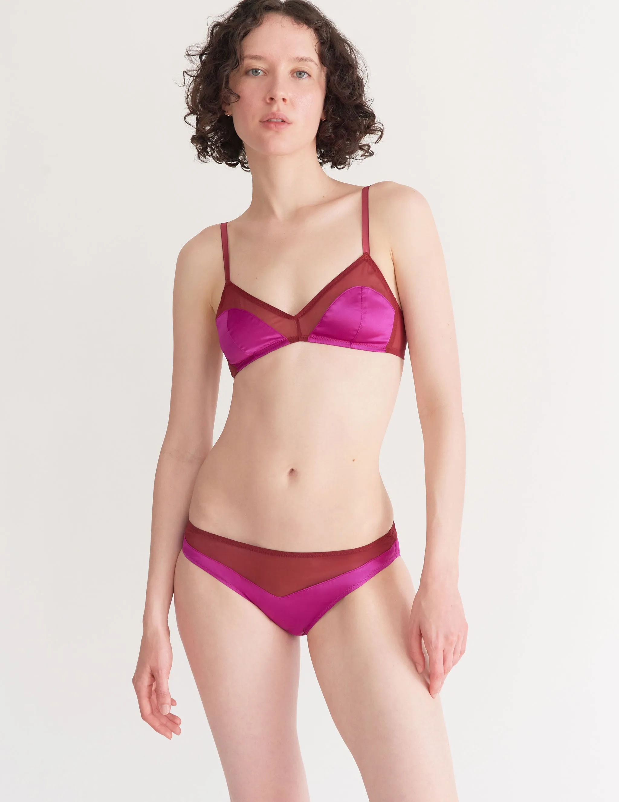 Beatrice Bralette Amaranth sold by ARAKS product image thumbnail 5