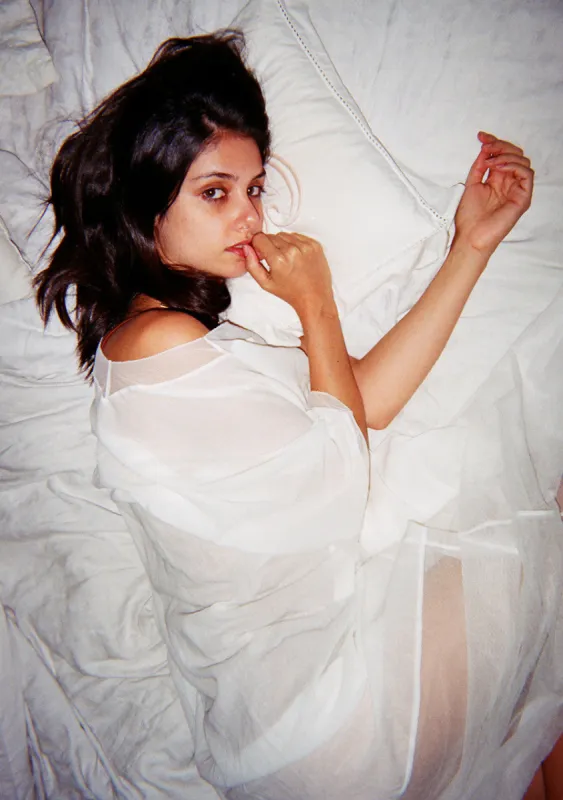 Photo by Robert Geller ~ Nora Caftan sold by ARAKS