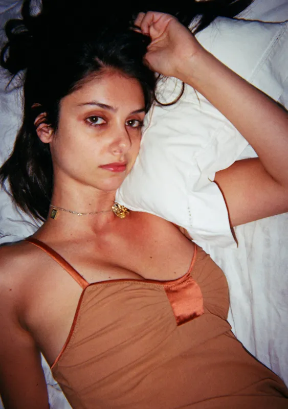 Photo by Robert Geller ~ Susie Chemise sold by ARAKS