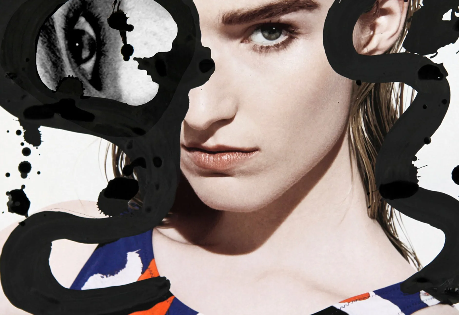 Joy Bikini Top Royal Splash sold by ARAKS