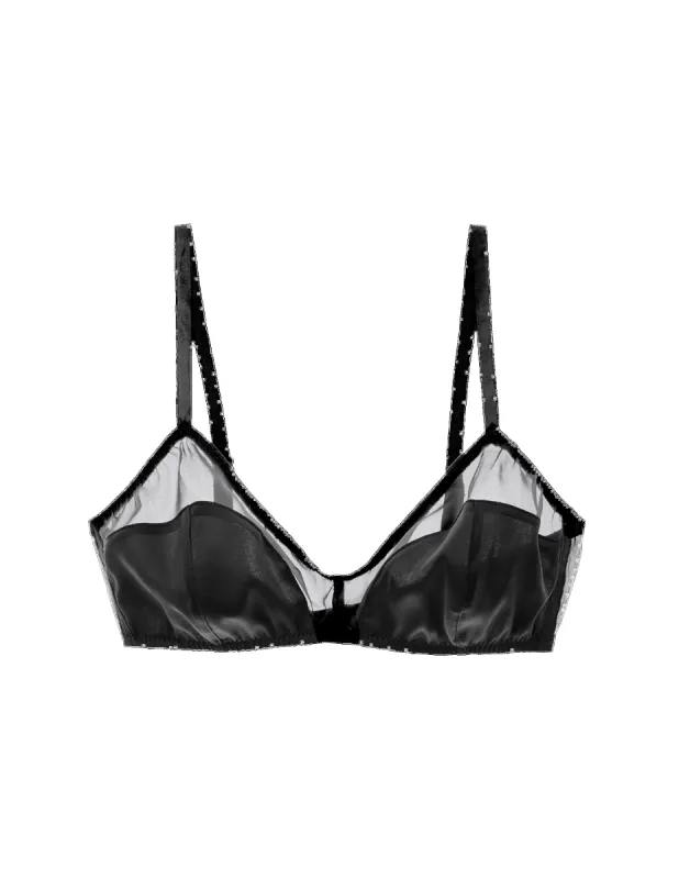 Beatrice Bralette Black made by ARAKS