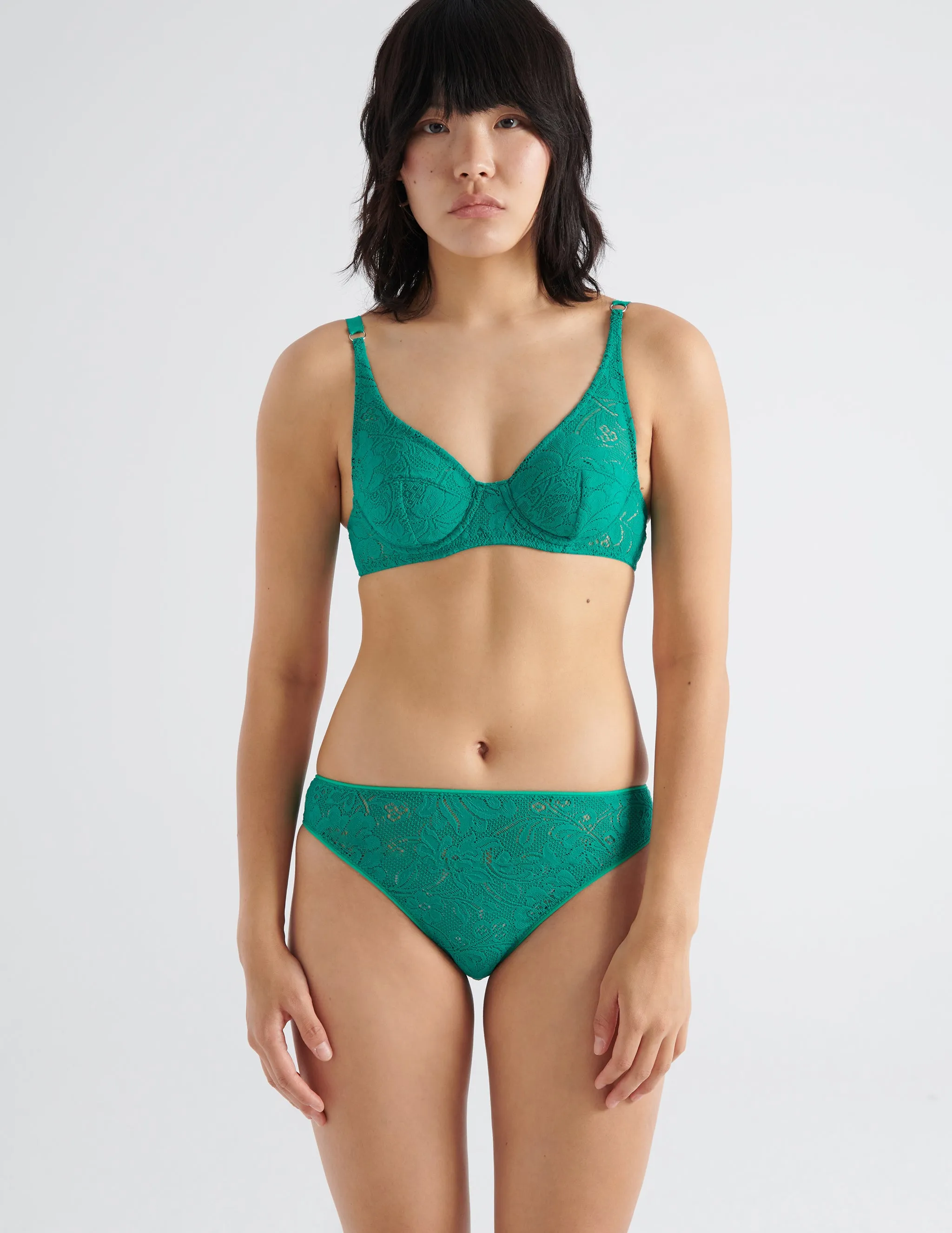 Waverly Underwire Bra Emerald sold by ARAKS product image thumbnail 3