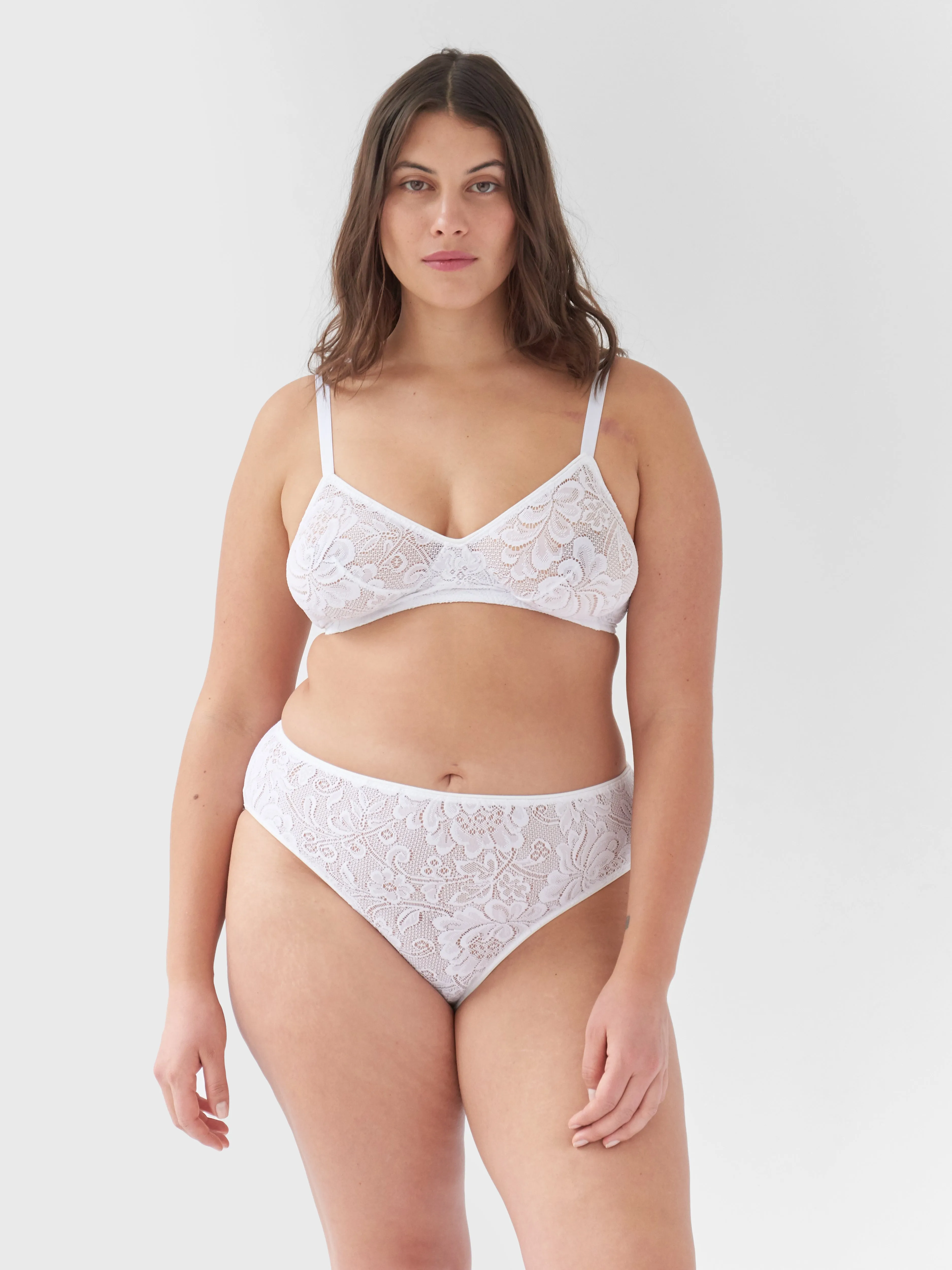 Tamara Bralette White sold by ARAKS product image thumbnail 2