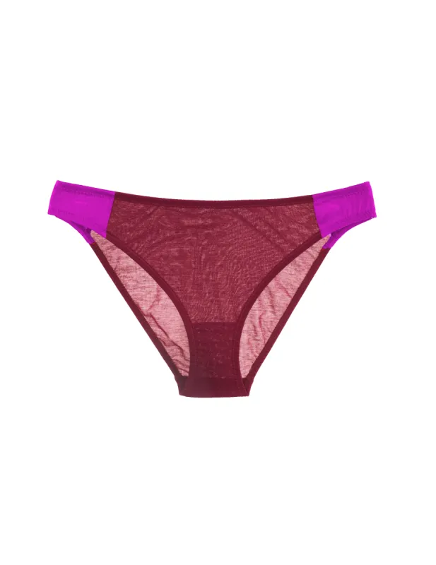 Saffi Panty Amaranth sold by ARAKS