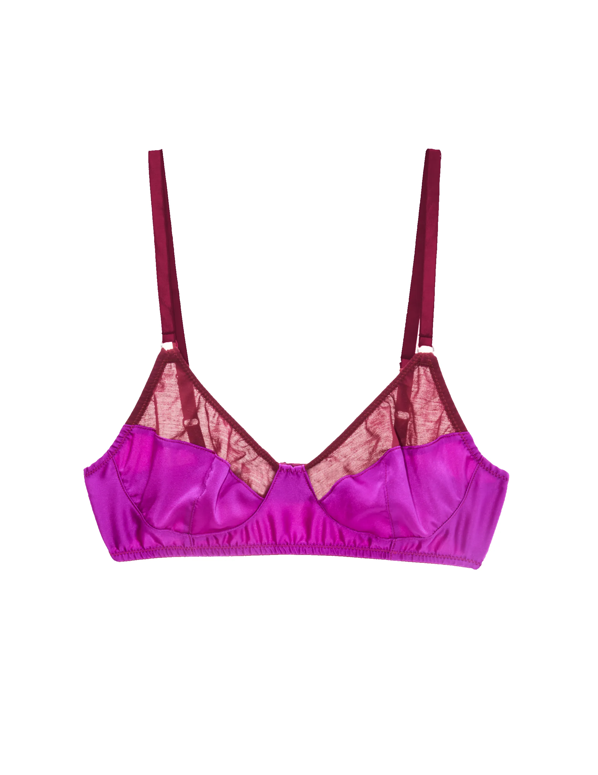 Willow Bralette Amaranth sold by ARAKS