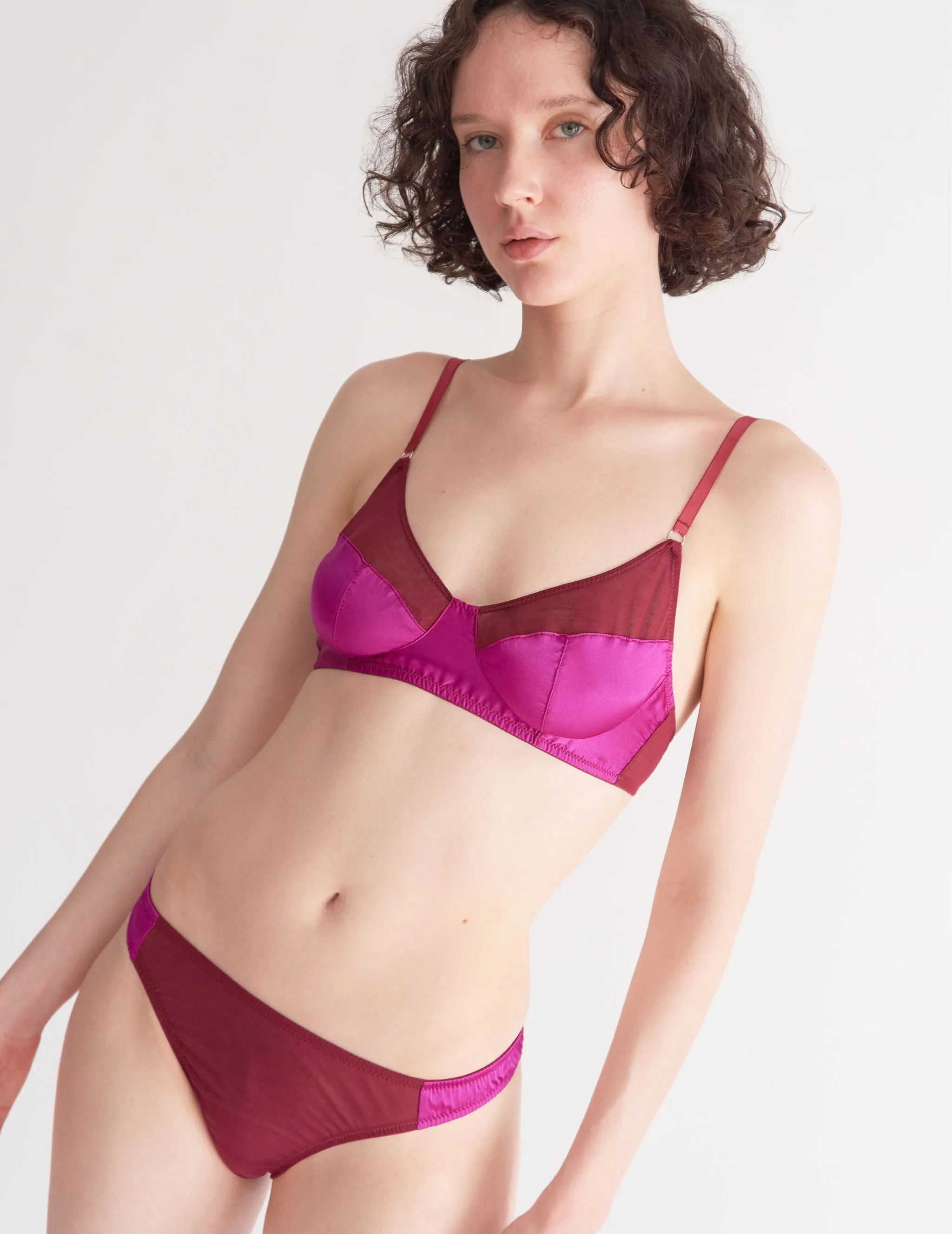 Willow Bralette Amaranth sold by ARAKS product image thumbnail 5