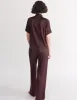 Ally Pajama Pant Carob sold by ARAKS