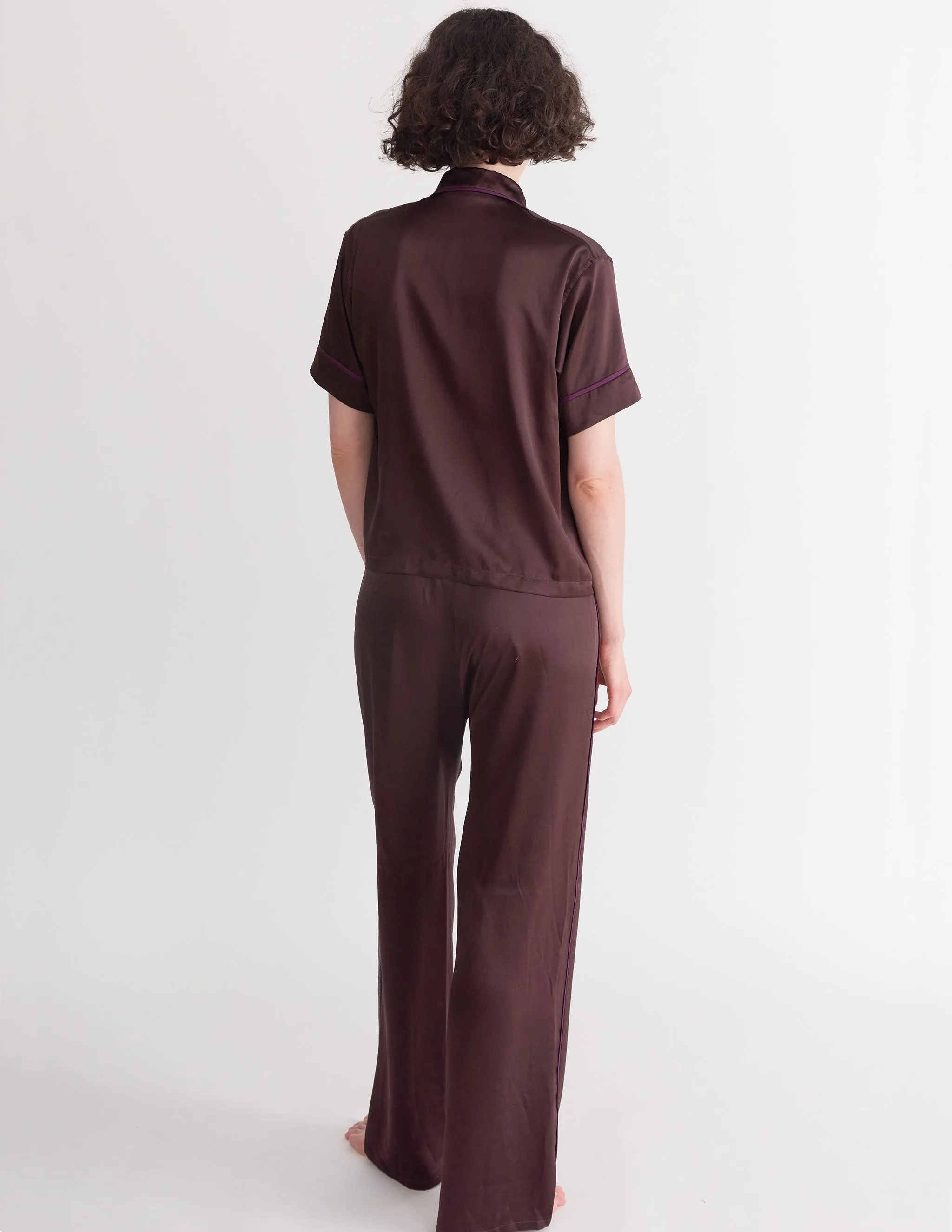Ally Pajama Pant Carob sold by ARAKS product image thumbnail 3