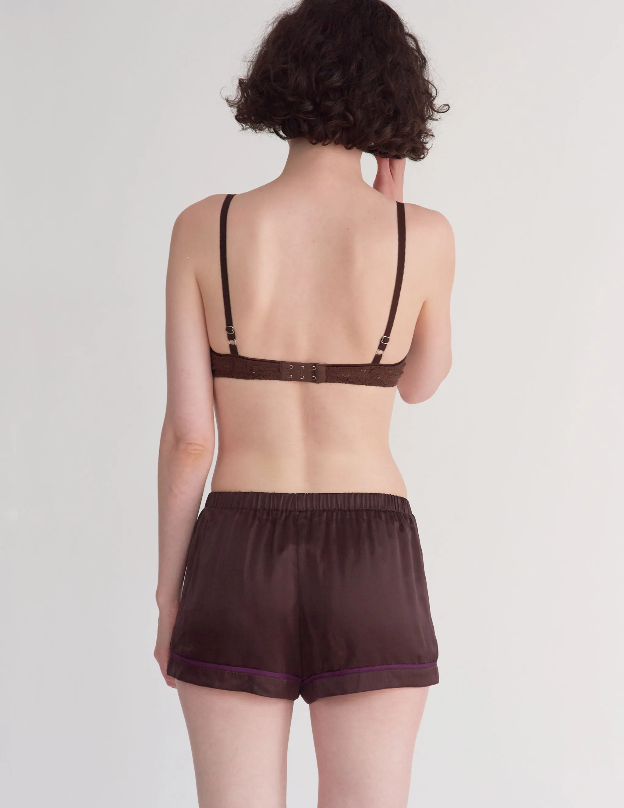 Shelby Pajama Top Carob sold by ARAKS product image thumbnail 3