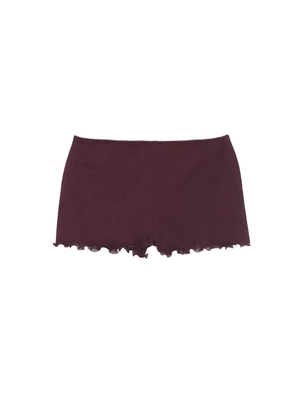 Kat Shorts Plum sold by ARAKS